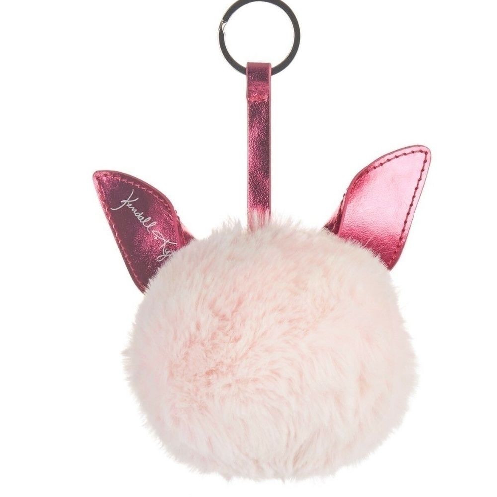 kendall and kylie Pompom Key Chain